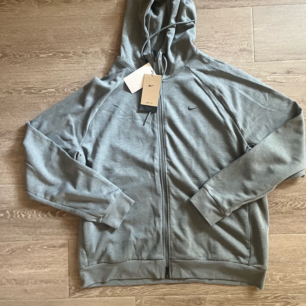 Nike Gray Dri-FIT Hoodie NWT XL